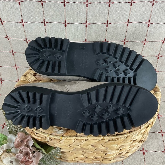 Blondo “Robin” Waterproof Beige Suede Flats Women’s Size 6 NWOT B6735 MSH - Picture 8 of 11